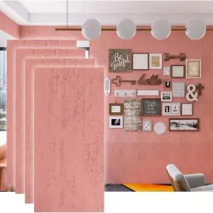 ARTSALT 유연한 MCM 타일 - A급 내화 방수 경량 벽 및 바닥 타일(47.2 *23.6 ) 사실적인 목재/석재 외관