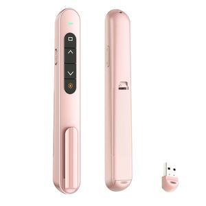 파워포인트용 QUI USB 조절이 RF 가능한 4GHZ 볼륨 프레젠테이션 클리커 무선