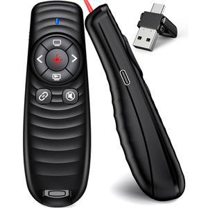 USB 타입 하이퍼링크 4GHZ 기능이 클릭기 프레젠테이션 무선 프레젠테이션 볼륨 조절