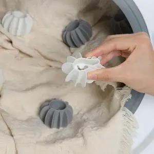 셀러허브 실리콘 엉킴방지 세탁볼 빨래볼 화이트 대형 S12160337