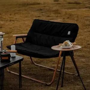 2인용캠핑의자 커버 접이식 더블 체어 등받이 벤치 캠핑 소파 쿠션 알루미늄 더블쿠션 의자