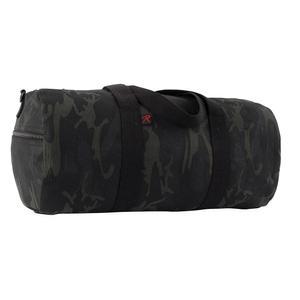 [미국배송] 헤비급 블랙 자이언트 지퍼 더플백 (X-대형)