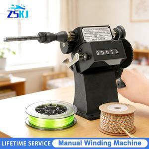 수동 와이어 권선기 NZ-5 핸드 쉐이크 디지털 디스플레이 반자동 카운트 와인더 코일 계산