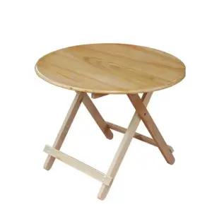 접이식 나무 테이블 거실 커피 사각 탁자 아파트 정원 간이 식탁