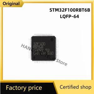 1-5PCS  STM32F100RBT6B 32F100 RBT6B LQFP-64 IC 칩