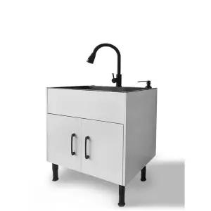 사무실 싱크대 원룸 보조 씽크대 소형 하부장 개수대