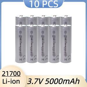 EVE 21700 5000mAh 15A 배터리 3.7V 3C 충전식 리튬이온 포인티드  팩
