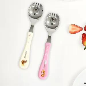 귀여운 캐릭터 숟가락 겸용 스푼 자기주도이유식 아기수저