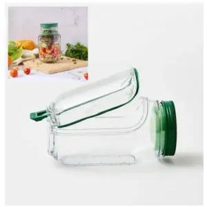 PHYCO 옆으로 열리는 샐러드 볼 용기 도시락