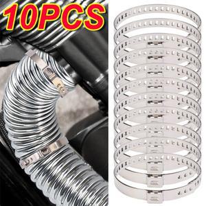 10개 조절식 멀티 홀 클램프 CV 조인트 드라이브 베어링 압축 자동 먼지 커버 키트