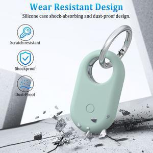 삼성 갤럭시 SmartTag 2 케이스 키 체인 개 애완 동물 고리와 실리콘 보호 커버 스마트 태그 에 대한 분실