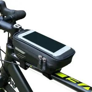 [골드스마일]자전거 프레임 가방 핸드폰 거치백 거치대 하드형ks36 백 핸들 장비