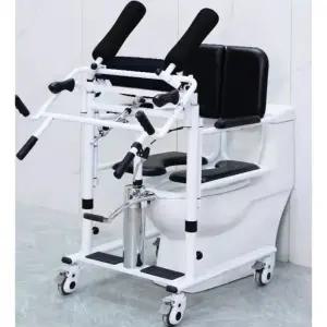 요양원 이송 바퀴 목욕의자 접이식 유압리프트 노인환자 샤워