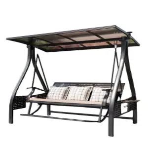 야외 카페그네 흔들의자 해먹 놀이터 정원 원목그네 나무그네 안뜰 벤치