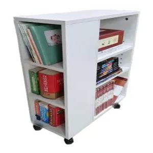 좁은방 원룸수납 슬라이딩책장 틈새책장 공간활용 책장정리 이동식 책꽂이