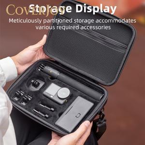 DJI호환 Osmo Action 6용 CoverJoy 운반 케이스 하드 쉘 여행용 보관 가방 충격 방지 보호 상자 파우치