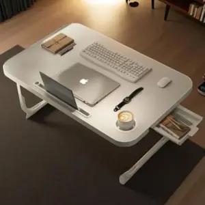 책상 스마트 접이식 테이블 라운드 좌식 침대 서랍