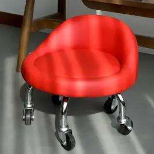 3종 이동식 낮은 스틸 바퀴 튼튼한 의자 다리