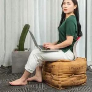 밸런스체어 바른자세 등받이 의자 등펴는기구