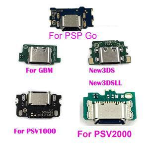 닌텐도호환 뉴 3DS XL & GBM 충전 포트를 USB-C 모드 타입 C 소켓으로 변환하는 1세트 (PSV1000 PSP Go 용)