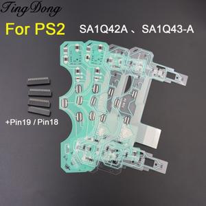 1/2/5피스 리본 회로 기판 조이스틱 플렉스 케이블 플스호환 컨트롤러 용 전도성 필름 SA1Q42A 18Pin 슬롯