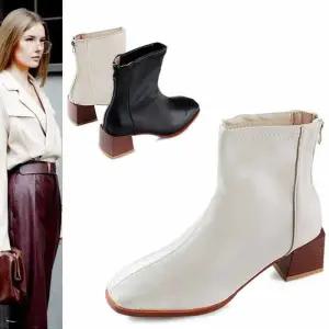 [카미엣뮤즈]슬림 앵클 부츠_KM21w110