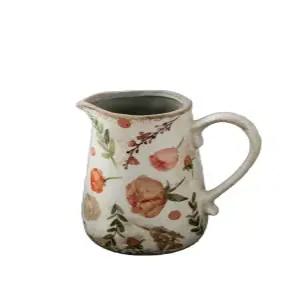 베란다 도자기 예쁜 인테리어 정원 레몬 실내화초 화병 토분