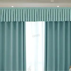 상단 암막 커튼 빙하 커텐 천장 그레이 윗부분 단열 고정형