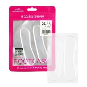풋케어 뒤꿈치 실리콘 패드(부착형) 발보호쿠션 패드 뒤꿈치 패드