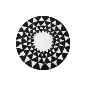 거실카페트 스칸디카페트 원형러그 미니사계절 단모매트 거실의자