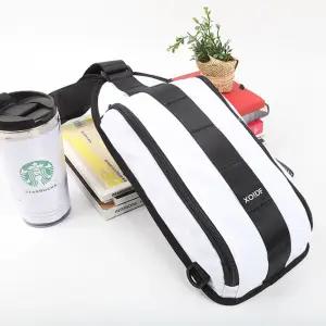 미니 여행 크로스 웨이스트백 가방 슬링백 화이트 남자미니크로스백