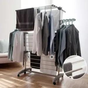 빨래건조대 실내 폴딩 접이식 이불 의류 수건 빨래 건조대 쇼핑몰