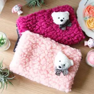 뽀송뽀송 곰돌이 어린이 핸드백(Large) 캐릭터가방 어린이가방 유아가방