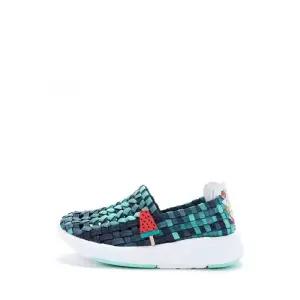 [블루마운틴]블루마운틴키즈 우븐 하이어 아동 운동화 그린