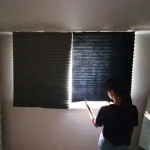 [하프클럽/셀러허브]암막블라인드 붙이는 창문햇빛가리개 부직포