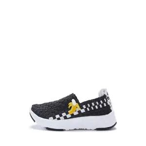 [블루마운틴]블루마운틴키즈 우븐 하이어 아동 운동화 블랙