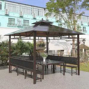 조립식원두막 야외정자 바베큐장 야외 그늘막 오두막