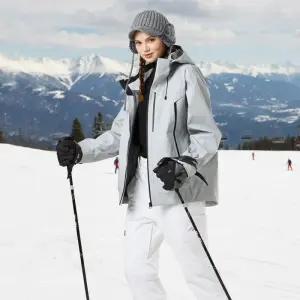 [푸조][루페코리아] 푸조 써모쉘 필름코팅 스키복 보드복 자켓 점퍼 FZ839-3 라이트그