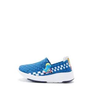 [블루마운틴]블루마운틴키즈 우븐 하이어 아동 운동화 블루