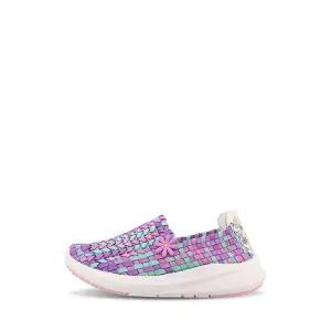 [블루마운틴]블루마운틴키즈 우븐 하이어 아동 운동화 퍼플그라데이션