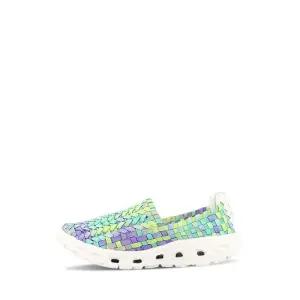 [블루마운틴]블루마운틴키즈 우븐 야자 아동 운동화 민트그라데이션