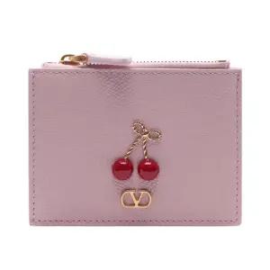 [발렌티노]26SS 여성 브이로고 시그니처 지퍼 카드지갑 (8W2P0AY2 WGX 16Q 26S)