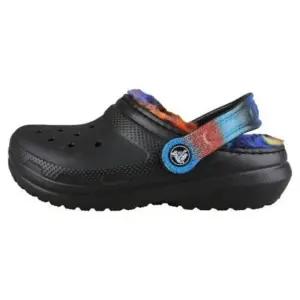 [크록스]크록스키즈슬리퍼 샌들 TQJ 208081-0C4 클래식 라인드 스프레이 다이 클로그