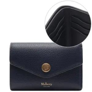 [멀버리]25FW 여성 로고 폴디드 반지갑 (RL6447 205 U888 25F)