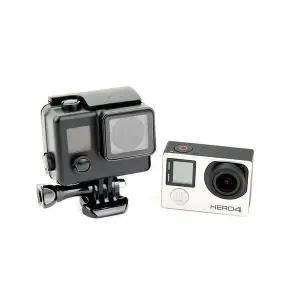 블랙 방수 하우징 케이스 방수팩 액션캠 고프로 히어로 4 3 3+ 호환