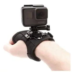 글러브 마운트 손목 장갑 손등 핸드 스트랩 고프로 오즈모 호환