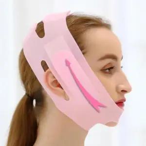 리프팅 브이 라인 밴드 얼굴 이중턱 턱살 실리콘