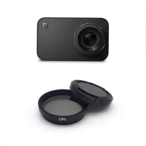 미지아 4K 액션캠 호환 렌즈 편광 샤오미 보호캡 CPL 필터 37mm