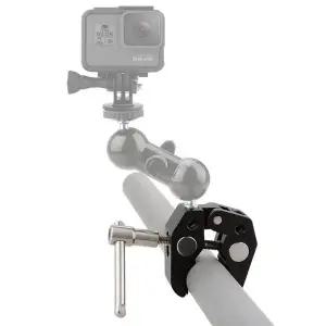 [셀러에이드]플래시 라이트 마이크 슈퍼 클램프 집게 거치대 DSLR 카메라 액션캠