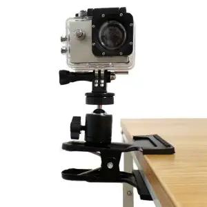 [셀러에이드]고프로 히어로 8 호환 테이블 집게 마운트 클램프